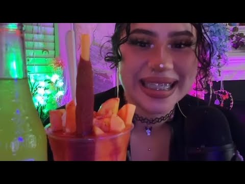 ASMR | Chaotic Mukbang w/ ALL Mexican Food/Snacks😋💚🤍❤️ (TikTok LIVE)