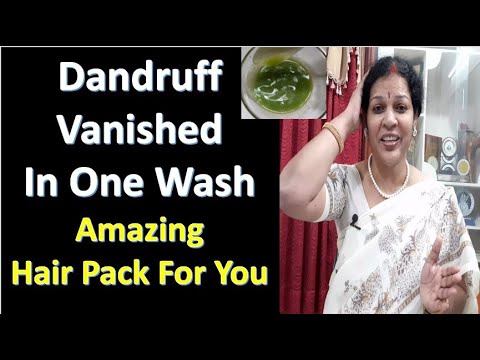 Dandruff Vanished In One Wash - Amazing Hair Pack For You