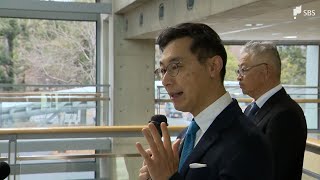 県内官公庁で仕事始め式 合併20周年の掛川市では久保田崇市長が訓示「市全体の発展を」＝静岡