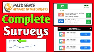 how to complete paidsence.com surveys | paidsence | live proof