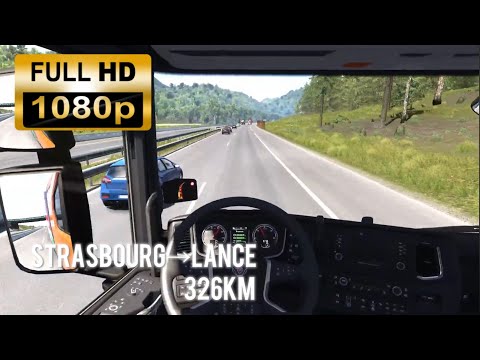 ASMR track driving #11【ETS2】