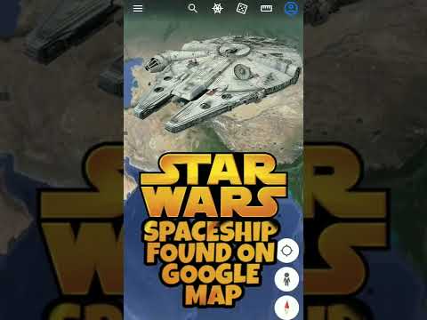 Star Wars Spaceship Found🤯 In Google Map|Google Map Secrets|