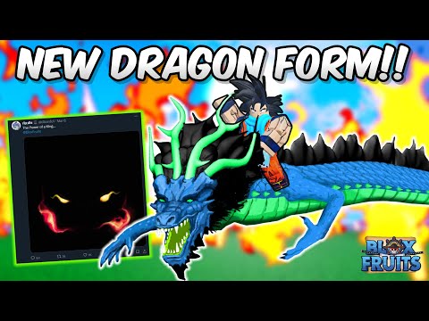 🐲FINALLY.. The New Dragon Rework Form is Leaked!! (Blox Fruits)