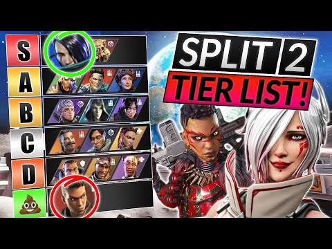 NEW LEGENDS TIER LIST for SPLIT 2 of Season 15 - EVERY LEGEND RANKED - Apex Legends Guide