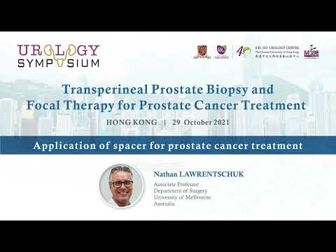 Application of spacer for prostate cancer treatment by Nathan LAWRENTSCHUK