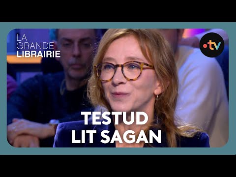 Sylvie Testud lit un extrait de "Derrière l'épaule" de François Sagan - La grande librairie