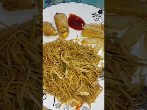 Best Chinese Platter✨🎀 #trending #newsong #nainadutt #art #viral #food #chowmein #platter #noodles