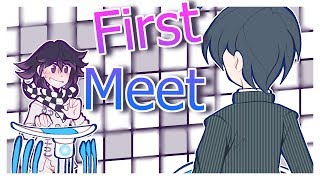 First meet animation meme - [Danganronpa V3 - Saiouma/Oumasai]