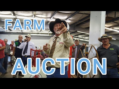 Huge Farm Collectibles Auction With A Huge Crowd And Huge Prices