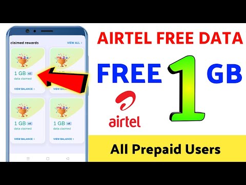 airtel free data ! how to get free data on airtel 😍 airtel free data 2022