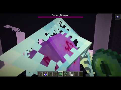 The easiest way to defeat the ENDER DRAGON!!!