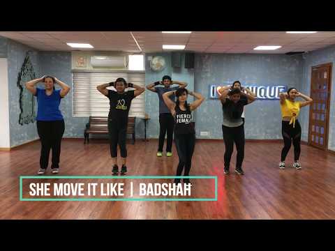 SHE MOVE IT LIKE | BADSHAH  | BOLLYWOOD TONIQUE |  EASY CHOREOGRAPHY | MANISHA NOWLAKHA