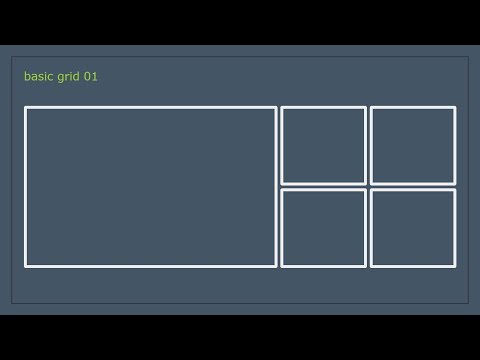 Create a Simple #CSS #Grid Template #Layout for a Photo Array or Products Display