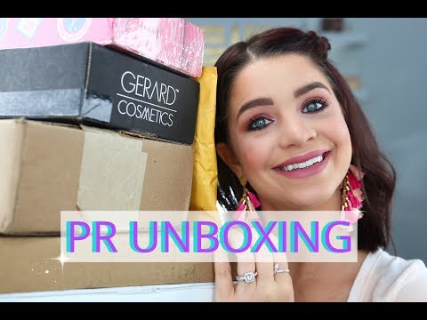 PR UNBOXING DRUNK ELEPHANT | URBAN DECAY | BENEFIT & MORE