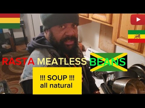 MEATLESS BEANS SOUP NO SALT ITAL 😋 NYC