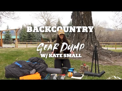 Backcountry gear dump w/Kate Small!