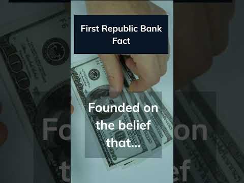 💰 First Republic Bank 💰  #shorts #firstrepublic #bank #money #stockmarket