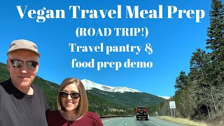 Vegan Travel Meal Prep (Travel pantry and food prep demo) by Nutmeg Notebook