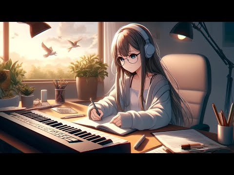 Instrumental Music for Relaxation and Focus | Soft Piano & Synth Pad | 60 BPM