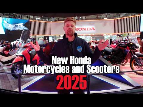 EICMA 2024: New Honda Motorcycles and Scooters for 2025!