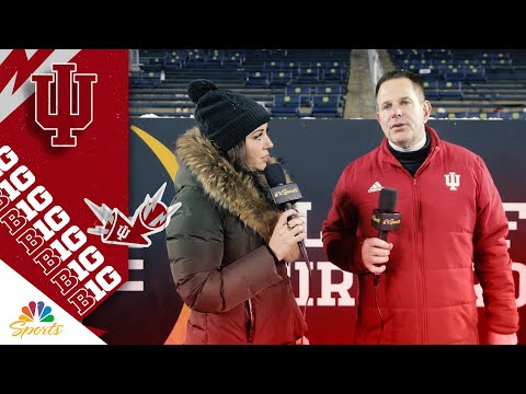 Curt Cignetti: Indiana 'made a lot of people proud' despite loss to Notre Dame | NBC Sports