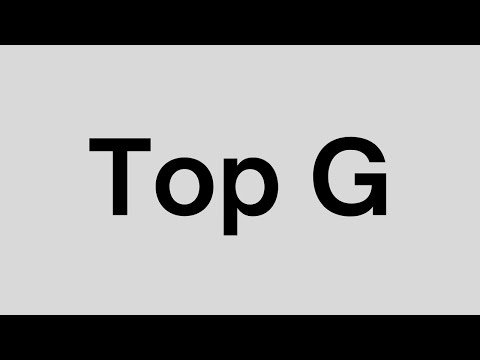 How to pronounce Top G