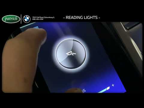 BMW 740i reading lights and window shades | Schaumburg IL | Patrick BMW