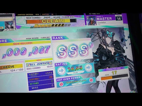 【CHUNITHM】Crystallize (MAS) AJ