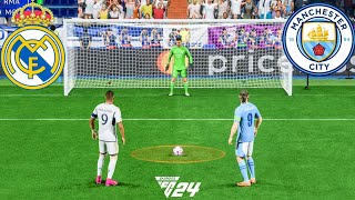 FIFA 24 | REAL MADRID VS MANCHESTER CITY | UCL FINAL | MBAPPE VS HAALAND | PENALTY SHOOTOUT - PS5