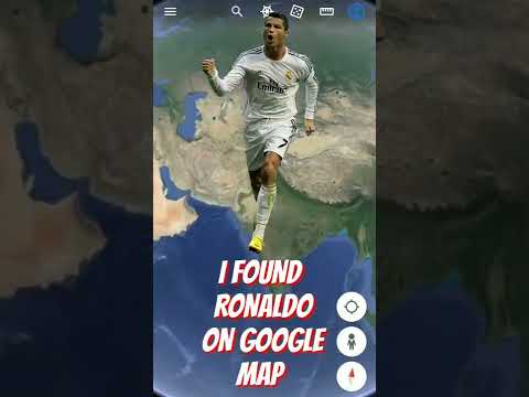 I Found Cristiano Ronaldo🤯😱In Google Map|Google Map Secrets|