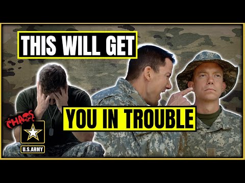 5 Army mistakes that can get you an article 15