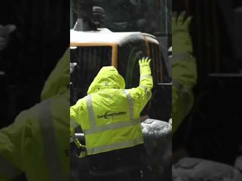 Watch These Snow Plow Drivers in Action!