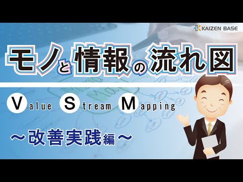 Lesson1：現状マップから改善を考える～ジャストインタイム化～【モノと情報の流れ図（VSM）～改善実践編～】