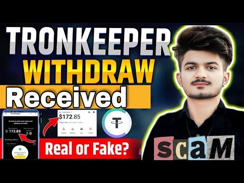 Tronkeeper usdt withdraw 😱|| Tronkeeper new update || Tronkeeper Scam Full update ? 🥵