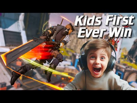 New BUSTER SWORD gets a Kid his First Ever Win in Apex Legends!