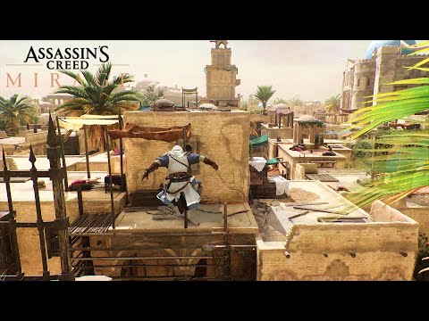 Assassin's Creed Mirage - Blue Initiate Of Alamut Outfit Parkour