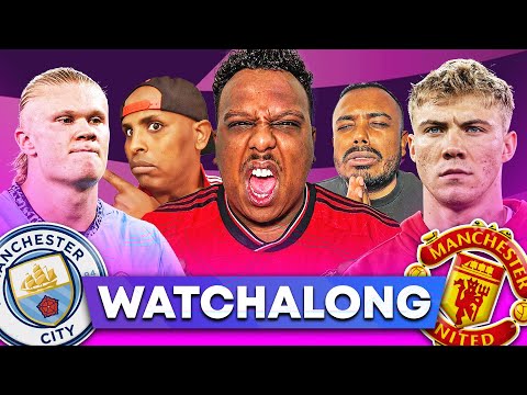 Manchester City vs Manchester United Match Day LIVE Watch Along @PLANETFAZ  @unitedrealtherapy9631