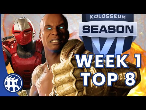 THE KOLOSSEUM | SEASON 6 | WEEK #1 TOP 8 | MORTAL KOMBAT 1 SERIES