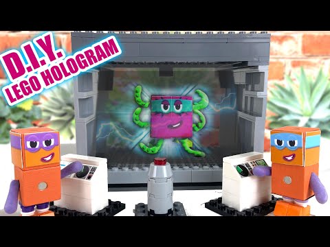 Super Easy DIY Hologram With a Cellphone and LEGO