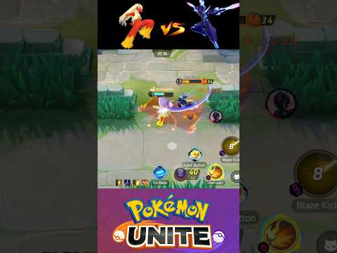 Blaziken vs Ceruledge Amazing battle 💥|| Pokemon unite