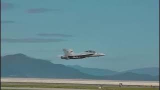 F/A-18　超低空飛行からのハイレートクライム