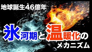 【地球の歴史】地球が誕生して46億年、氷河期と温暖化の関係とは！？