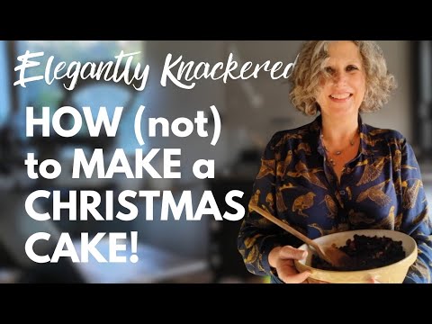 Hysterical Christmas Baking | Traditional Christmas Cake & Mincemeat Kitchen Chaos #vlog