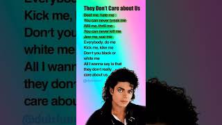 🔥They Don't Really Care About Us | Michael Jackson