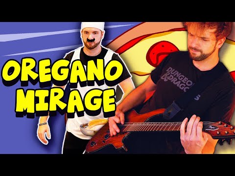 PIZZA TOWER - Oregano Mirage (Metal Cover) - PHYSICAL CD?!