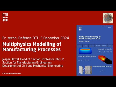 Doctoral dissertation defence: Professor Jesper H. Hattel, DTU Construct