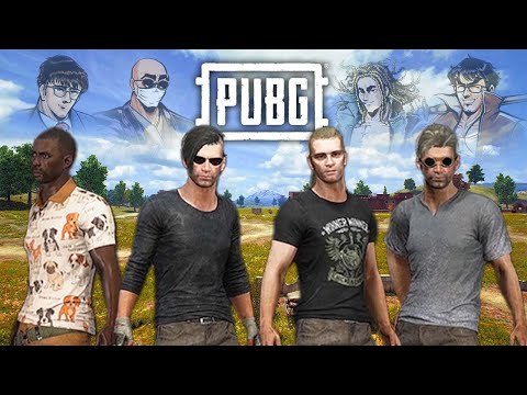 4人協力でドン勝しちゃう男達『PUBG』