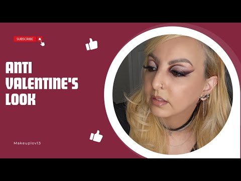 Anti-Valentine's Make Look On Mature Skin