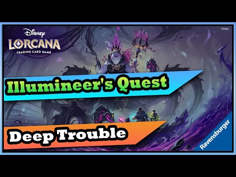 Lets Open Lorcana's First PVE Box: Illumineer's Quest - Deep Trouble