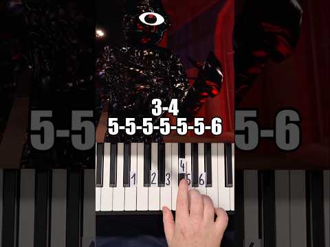 Closer Piano Tutorial #shorts